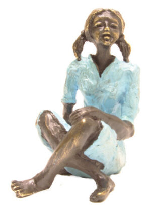 Kind sculptuur "Spelenderwijs"