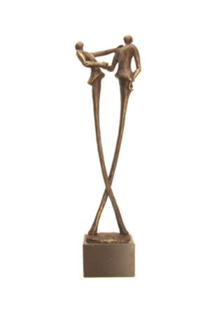 Zakelijk sculptuur "Dank"