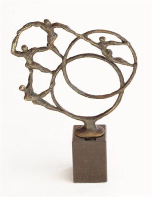 Sculptuur "In motion"