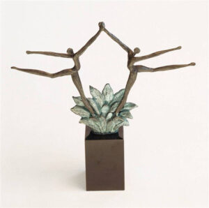 Sculptuur "Mens & milieu"