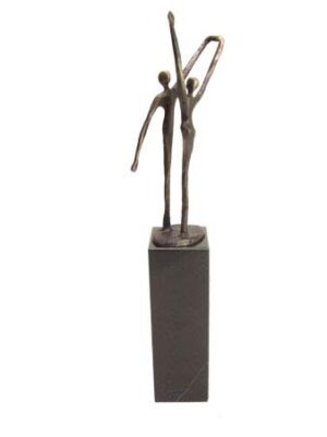 Liefdes sculptuur "Samenwerking in balans"
