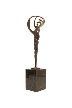 Sculptuur "Een positieve houding"