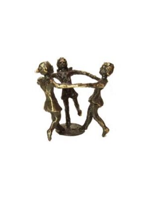 Spelende kinderen sculptuur "Blijdschap"