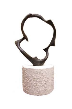 As geschenk "Voor altijd verbonden" urn van steenhars
