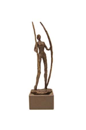Zakelijk sculptuur "Bergen verzetten"