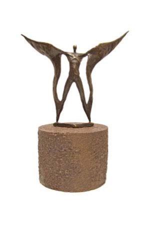 As geschenk "Op vleugels gedragen"urn