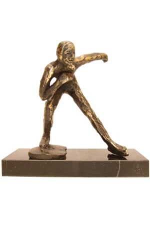 Sport sculptuur "Schaatser"