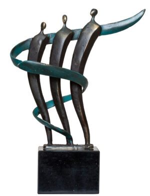 Zakelijk sculptuur "Eensgezind"